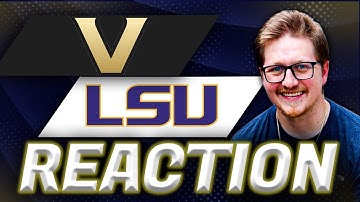 REACTION: Vanderbilt Responds Behind Deigo Pavia, Defeats No. 10 LSU!