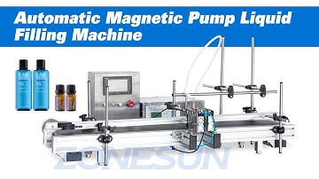 How To Use Tabletop Automatic Magnetic Pump Liquid Filling Machine?