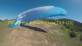 Old Guy Paragliding- Flying the Advance Iota DLS High B Paraglider Wing