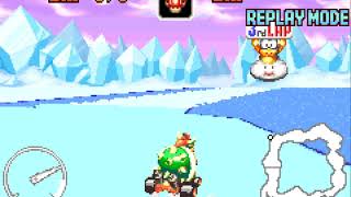 Mario Kart Super Circuit Custom Track - SMK 20XX Vanilla Lake 2