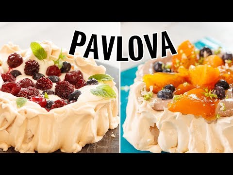 Video: Tatlı Olarak çilekli Pavlova Nasıl Yapılır