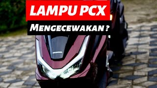SETERANG INI ?? NGETES LAMPU NEW PCX 2025 ROADSYNC DI MALAM HARI !!