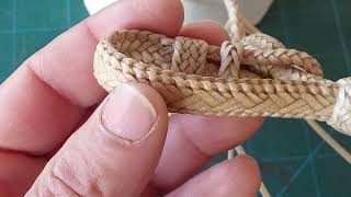 Mosaic braid keychain. Net Worth