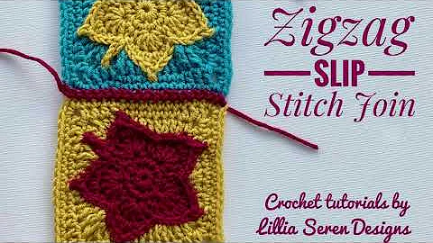 The Zigzag Slip Stitch Join (Left-handed)