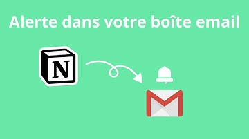 Comment créer une alerte par email avec Notion et Make