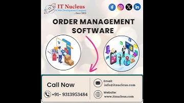 Order Management Software 📱🧑‍💻