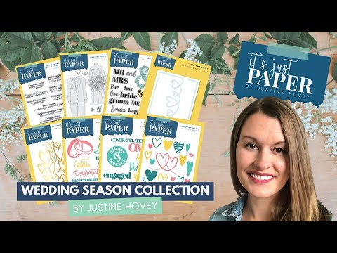 NEW Wedding Season Collection From Justine Hovey At It S Just Paper