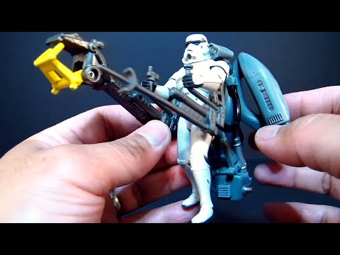 1996 Star Wars Power Of The Force 2 Deluxe Crowd Control Stomrtrooper