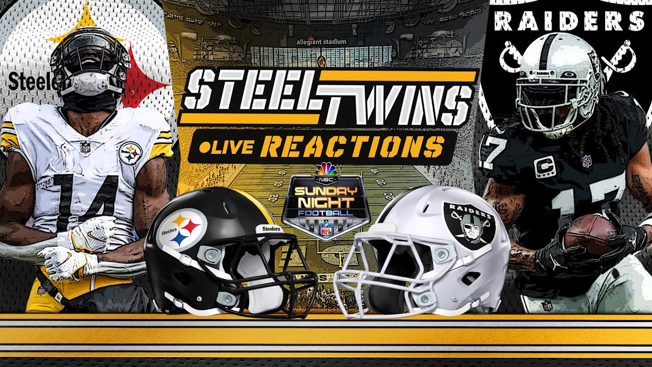 What Time Is the NFL Game Tonight? Steelers vs. Raiders Channel, Live  Stream Option for Sunday Night Football