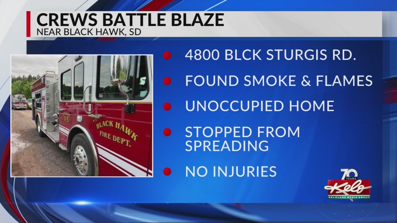 Crews stop Black Hills blaze from spreading - YouTube