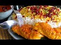 Iranian Barberry Rice With Chicken - زرشک پلو