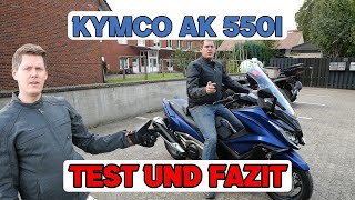 KYMCO AK 550i Produktvorstellung | Test & Review 2021 | Fazit (Euro 5) Roller [DE HD]