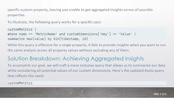 Running Multiple Aggregations on Metrics in Kusto for Efficient Analysis