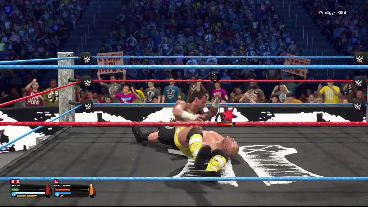 WWE 2k26 CM Punk Showcase Gauntlet Style