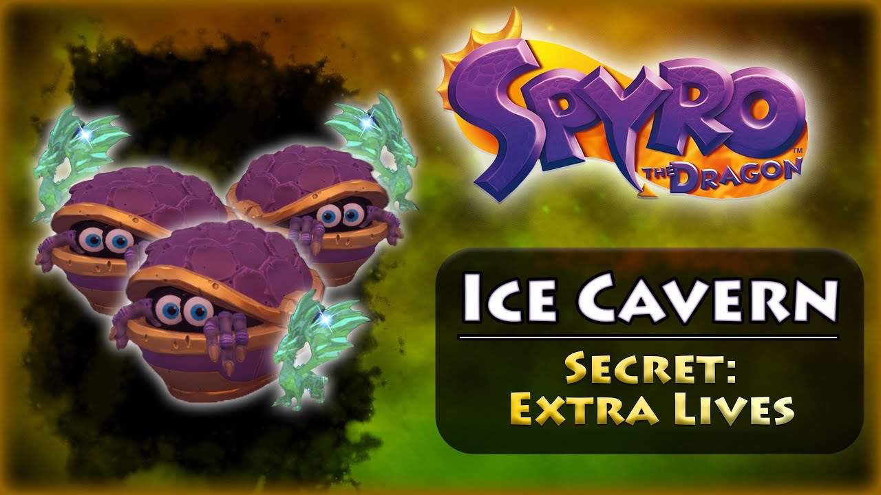 Ice Cavern How to Reach the Secret Extra Lives Spyro Reignited