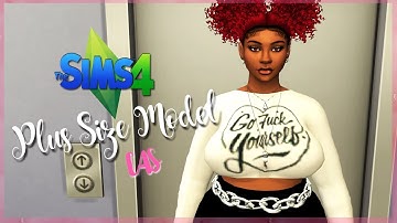 The Sims 4| Plus Size Model Create A Sim