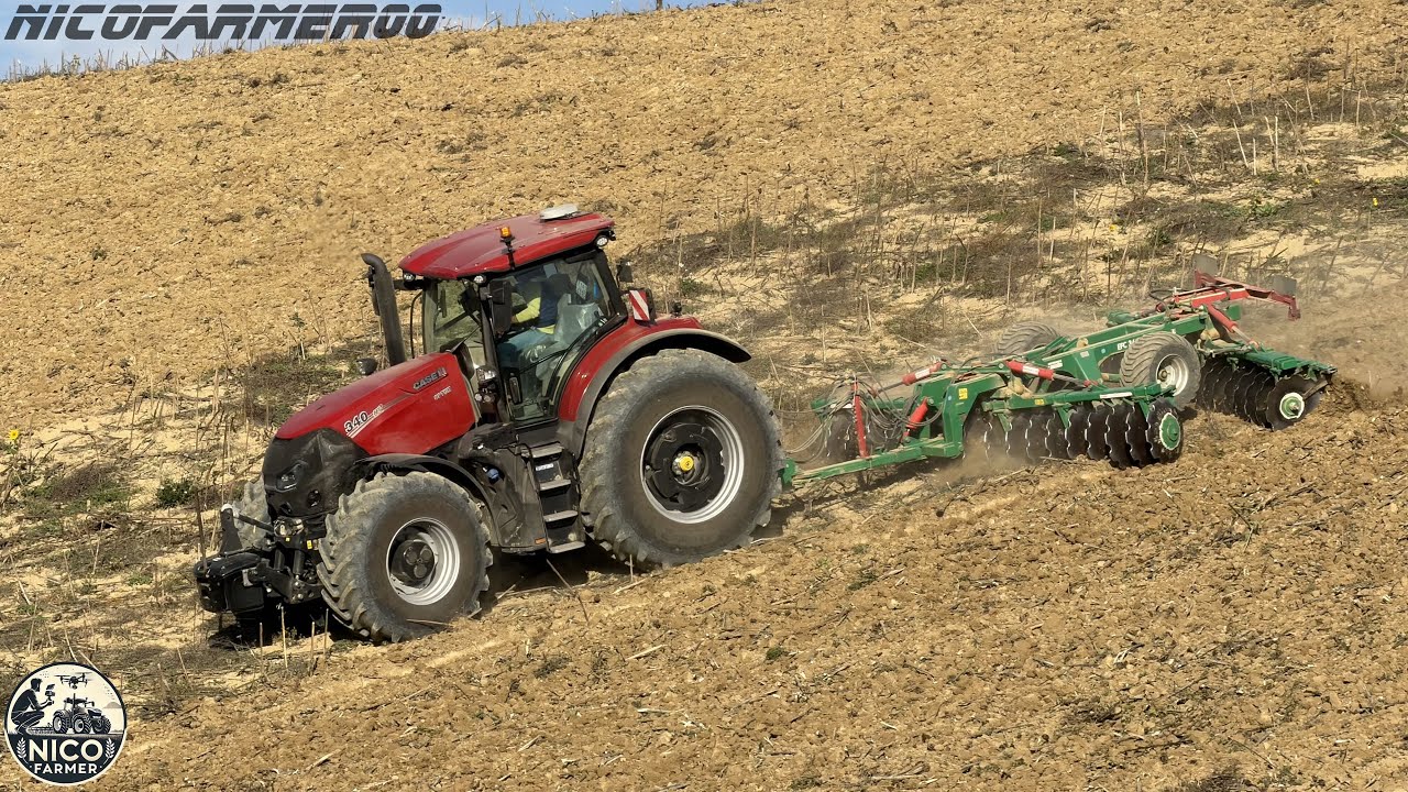 *NEW* CASE IH OPTUM 340 CVX + Frangizolle CORMAGRI EFC 36-66P | BOSICA 
