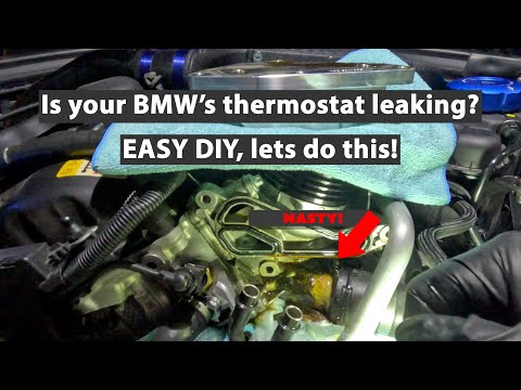 Easily fix your leaking thermostat on your BMW! – DIY for almost all F series cars!