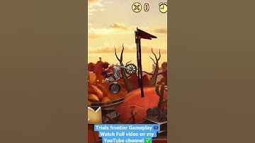 Trials frontier Gameplay! Subscribe to my YouTube channel to get notified when I upload new video.