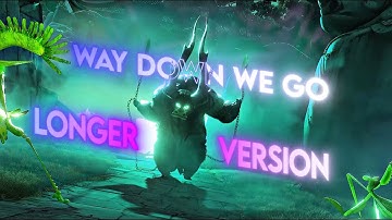 Kung Fu Panda 4K Edit | "Way Down We Go" (Long Version)