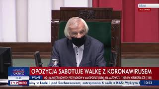 Covidowa Ustawa W Sejmie. Opozycja Przedłuża Obrady
