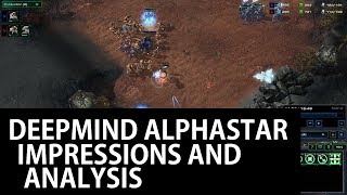 DeepMind AlphaStar Analysis and Impressions (StarCraft II)
