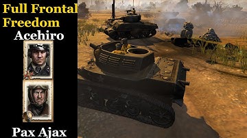 [CoH2][WM v USF] Propagandacast #3460 Acehiro v Pax Ajax