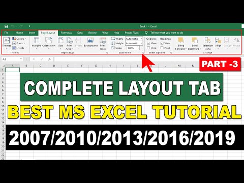 #Page Layout- How
