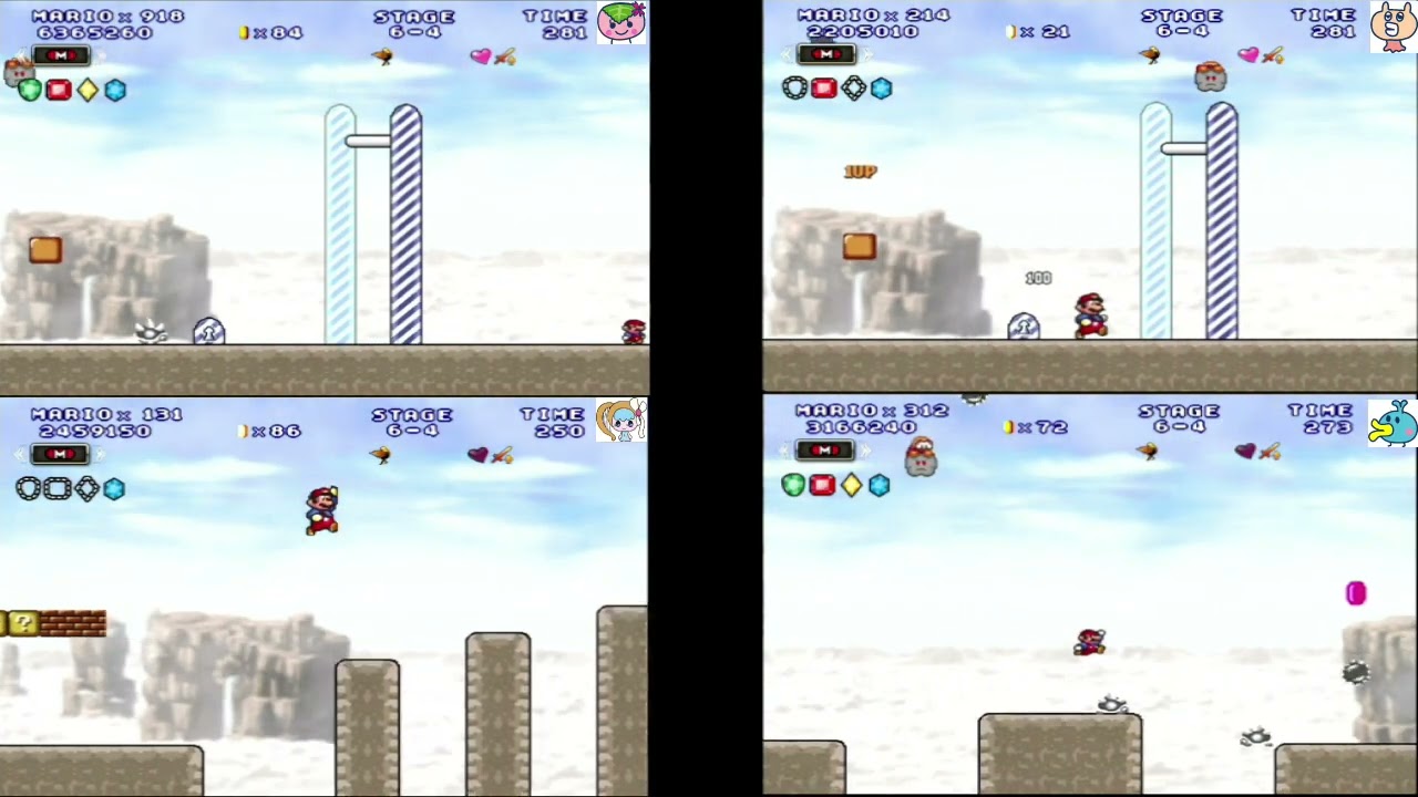 Mario Forever Mario In The FOREST V0.6.3 Chapter 6 ~FINALE~ 4 Teams