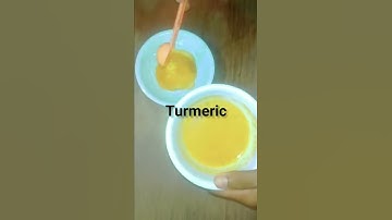 Turmeric science experiment. acid base experiment#short#shortvideo