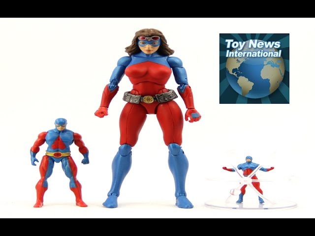 Dc Comics Icons 6 Atomica With The Atom Mini Figures Review Youtube
