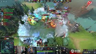 Amazing shoutcast during Secret vs T1 teamfight screenshot 4