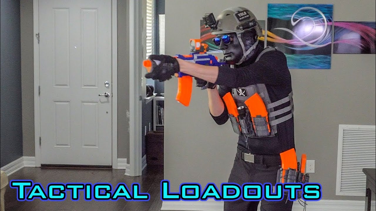 TACTICAL NERF LOADOUTS  Anon's Tacti-Cool Gear! 