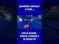 JOGANDO ASPHALT 9  COM LECCA GAMES                                                           #SHORTS