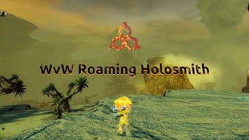 GW2 | Holosmith | Power Spear | Roaming WvW #1 Prototype