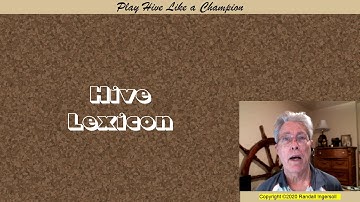 Hive Lexicon Introduction