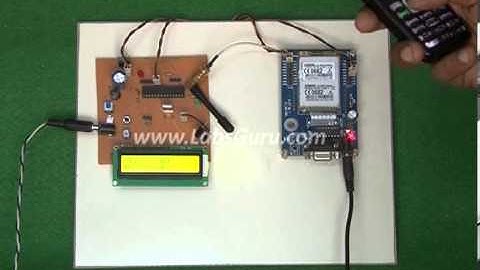 GSM Based Digital Notice Board & Voting System by KitsGuru.com | LGEC140