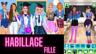 jeu d'habillage que pour les filles partie #1 #gaming screenshot 2