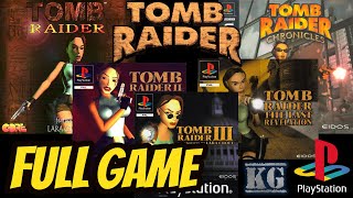 Tomb Raider ANTHOLOGY [PS1] 100% ALL SECRETS Gameplay Walkthrough FULL GAME [4K60ᶠᵖˢ🔴]