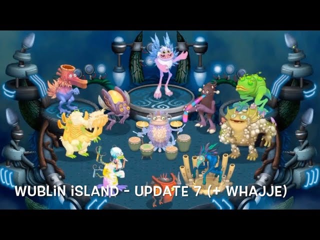 Wublin Island, 5th Yeau, big Blue Bubble, my Singing Monsters, critique,  review, anniversary, Net, Robot, wikia