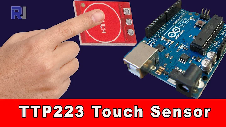 How to use TTP223 Capacitive touch  Arduino module RTJ06