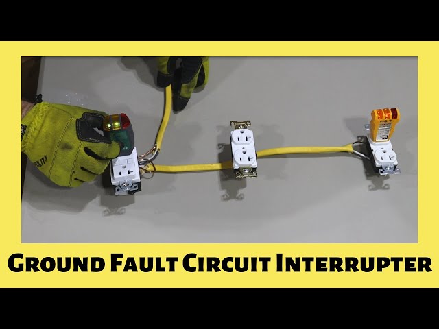 what is a ground fault interrupter and why should it be used in carpentry? 2