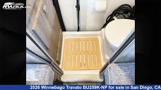 Beautiful 2026 Winnebago Travato Class B RV For Sale in San Diego, CA | RVUSA.com