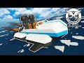 Idiots Try to Jump a Tsunami with a Jet Boat! - Stormworks Multiplayer - Sinking Ship Survival