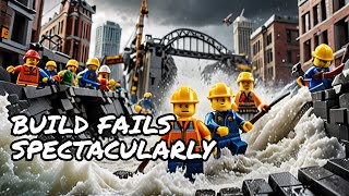 LEGO DAM BREACH EXPERIMENT - Dam Construction Failure