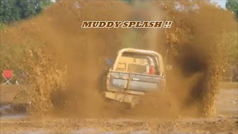 KUTZ MUD BOG 2020  /  3 V8 TOYOTA MUD TRUCKS/  / STRAIGHT PIPED  OUT THE HOOD