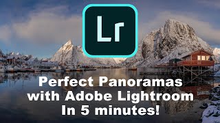 How to stitch a PERFECT PANORAMA in Adobe Lightroom in just 5 minutes! screenshot 1