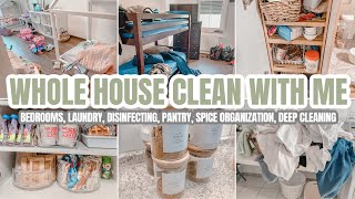 WHOLE HOUSE CLEAN WITH ME | ULTIMATE SUMMER CLEANING MOTIVATION | 2022 CLEAN WITH ME