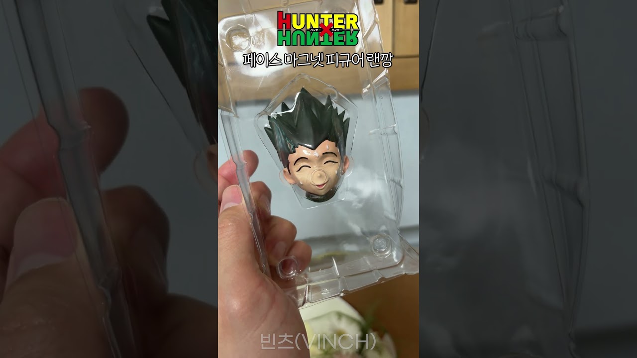 Unexpectedly found and unboxed Hunter x Hunter face magnet figures