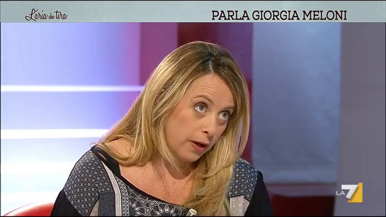 Meloni in dolce attesa: 'Sul nome sono democratica'